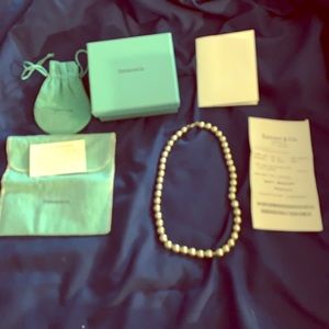 Tiffany &co beaded necklace